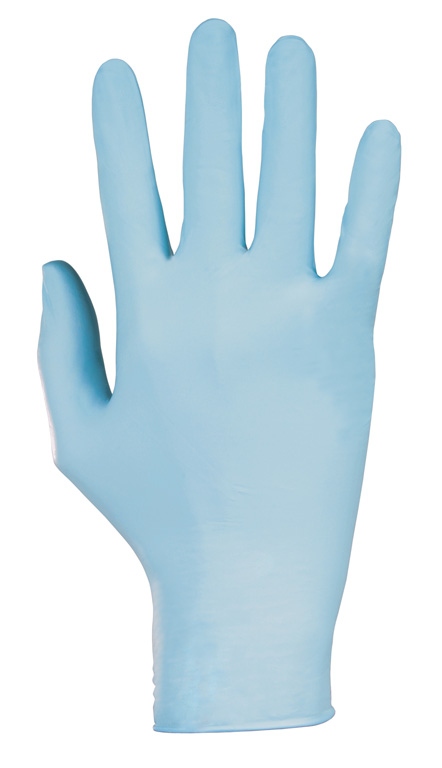 pics/Leipold/Handschuhe/KCL/Dermatril P740/dermatril-p740-nitril-handschuhe-blau-rollband-24cm-oben.jpg